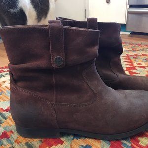 Birkenstock Sarnia Suede Slouch Boots